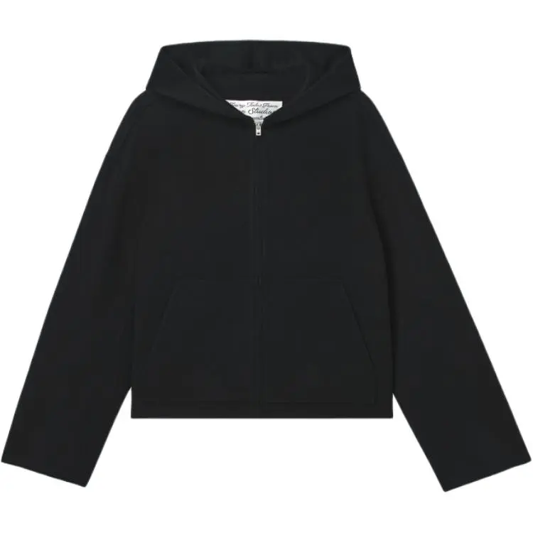 Acne Studios hooded zip-up sweater