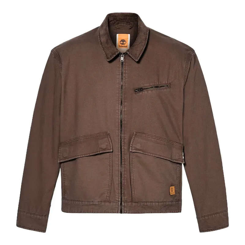 Timberland Jackets Men's Brown Lapel Moderate Other