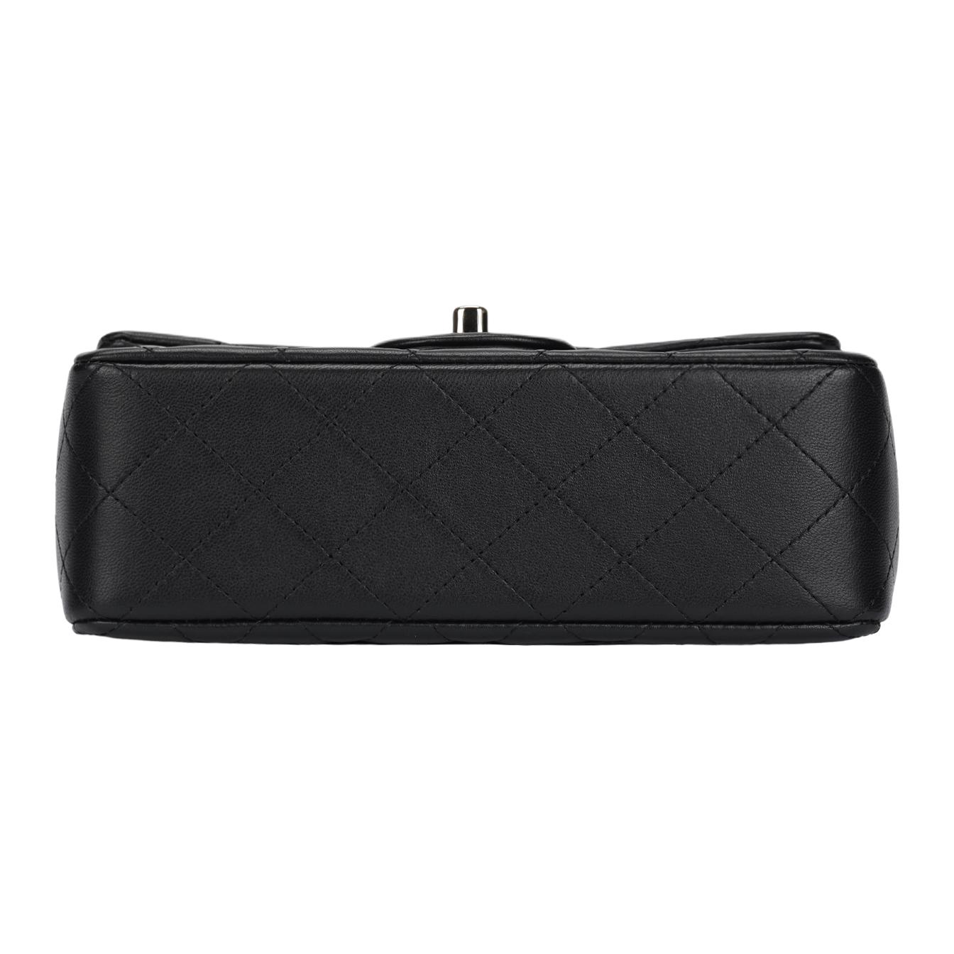 Женская сумка Chanel Classic Flap CF (черная) — фото 4