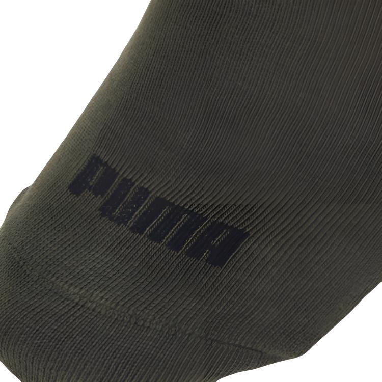 PUMA Ankle Socks Unisex Combo Set Green Gray Black