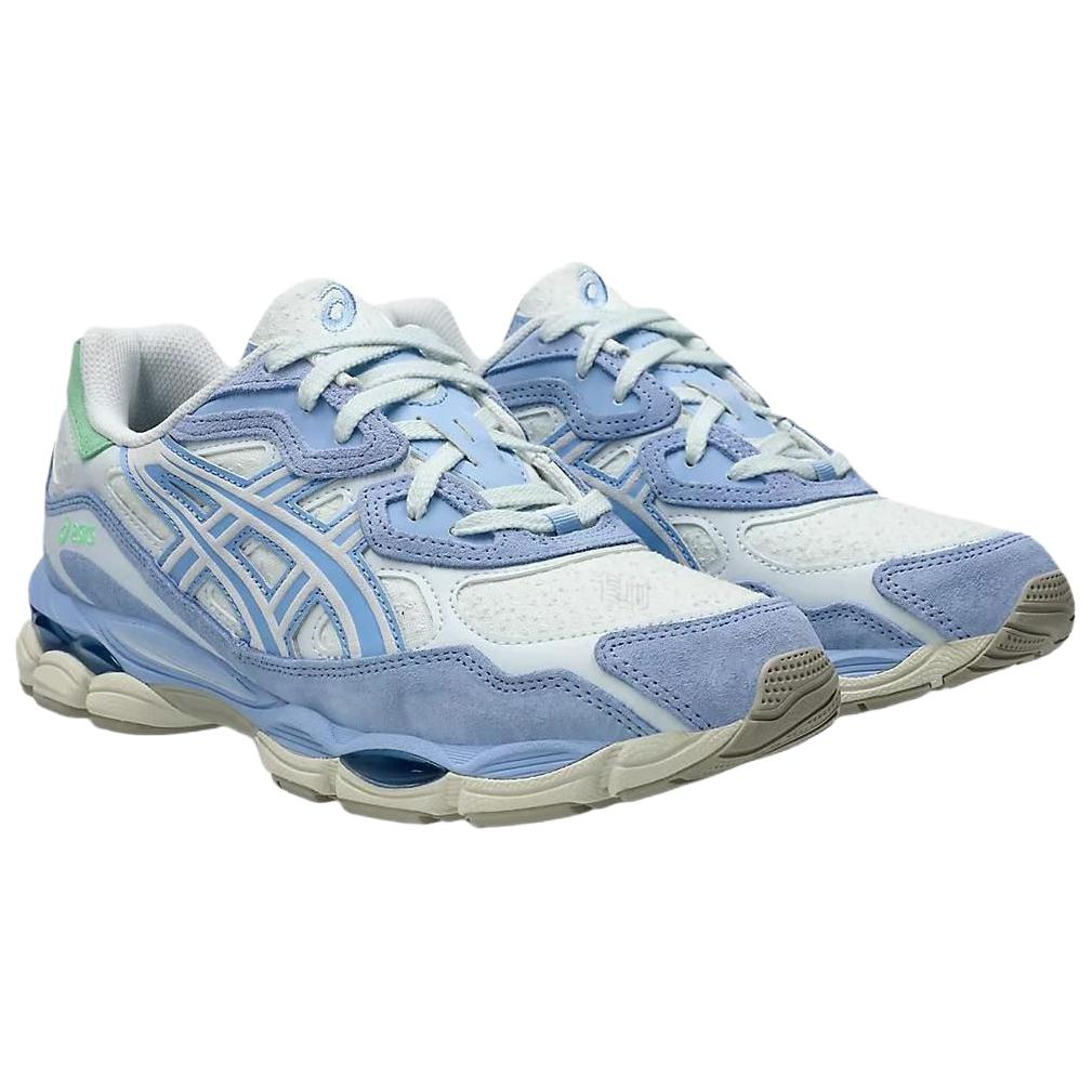 Кроссовки ASICS GEL-NYC GEL (сине-белые) — Синий / белый — фото 3