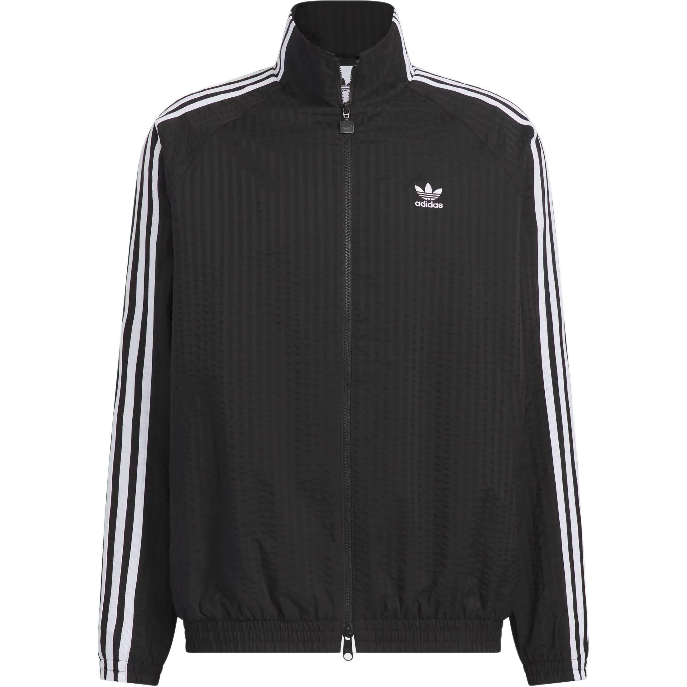 Мужская куртка adidas originals Track OVERSIZE TOP (черная)