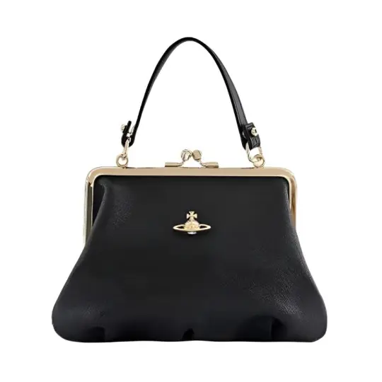 Vivienne Westwood Vivienne Westwood Pu Dumpling Bag Wallet Women's Black