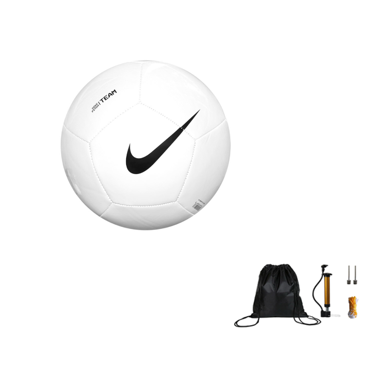 Nike Size 45 Soccer Ball Synthetic Leather Machine Stitched Soccer Ball Unisex White