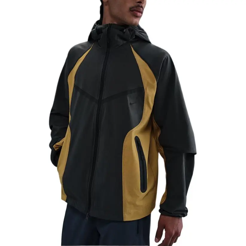 Nike Tech Men's Dri-FIT Woven Color-Block Windrunner Loose Jacket