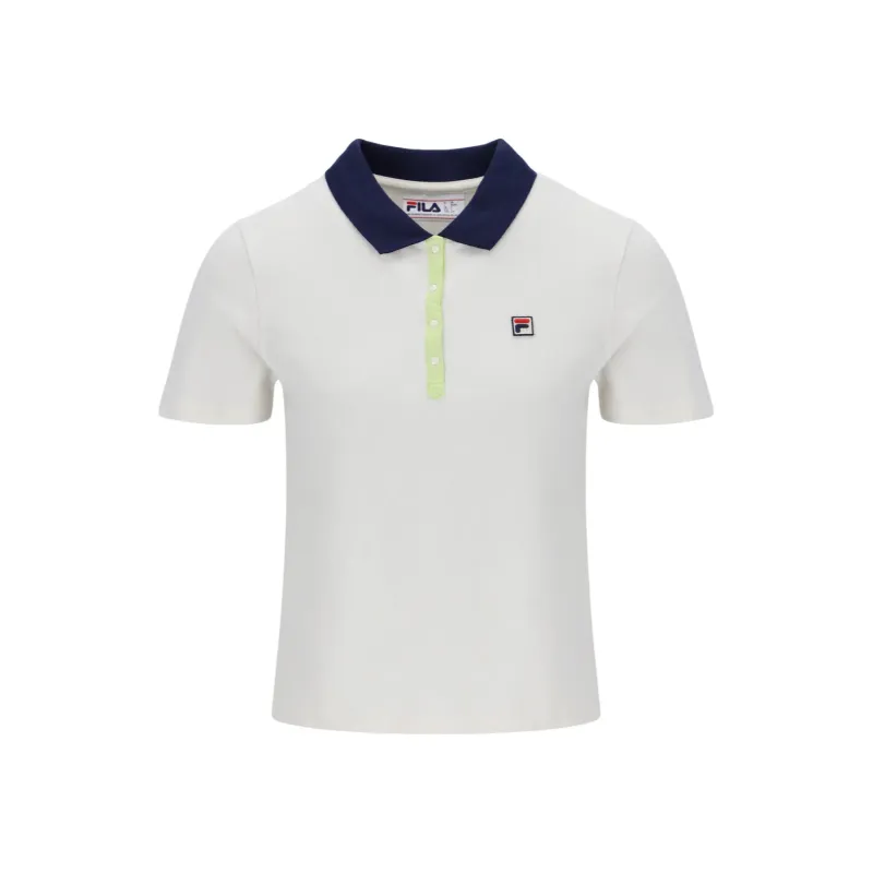 FILA Juno Fitted Iconic Polo Shirt Women's