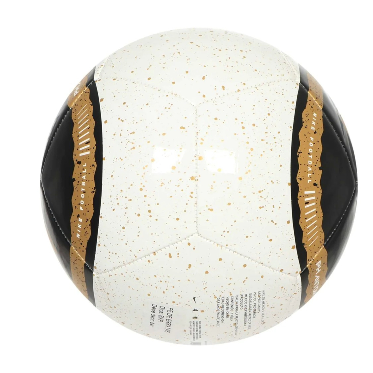 Nike Size 5 Ball Soccer Ball Rubber Unisex White, Black, Sunset Pulse