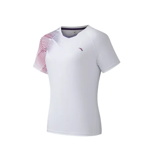 ANTA T Shirts Women's Crew Neck Moderate Straight Fit