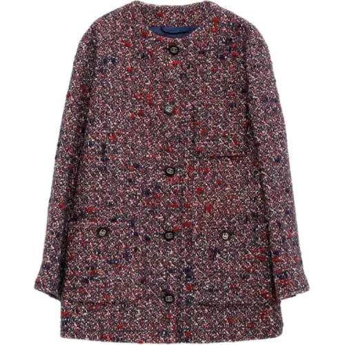 Gucci Crewneck Boucle Jacket