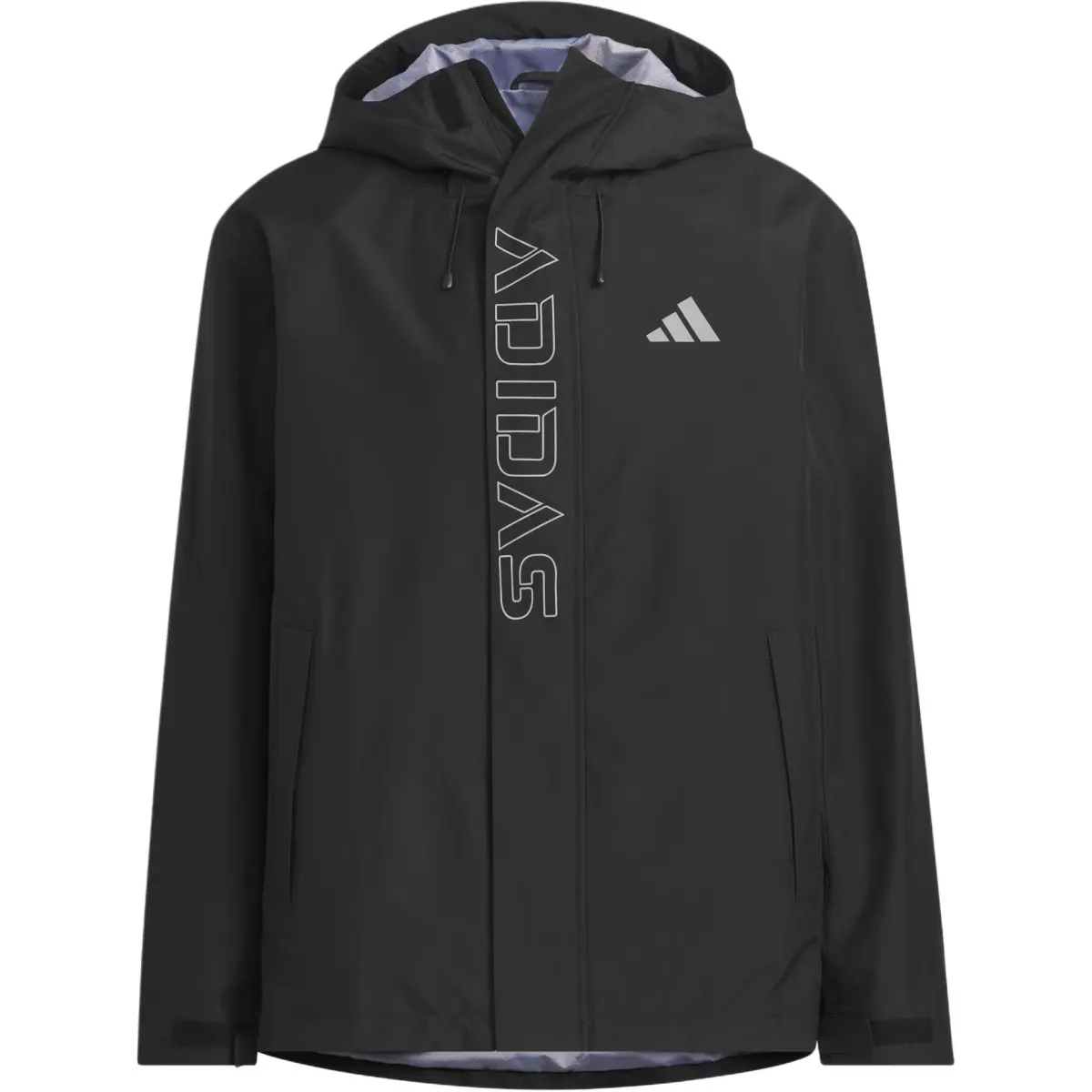 Adidas Jackets Unisex Black Hooded (Non-detachable) Moderate Other