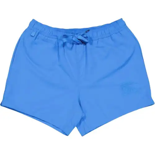 Burberry Swimming Shorts Men's Blue Moderate Square Leg Swim Trunks