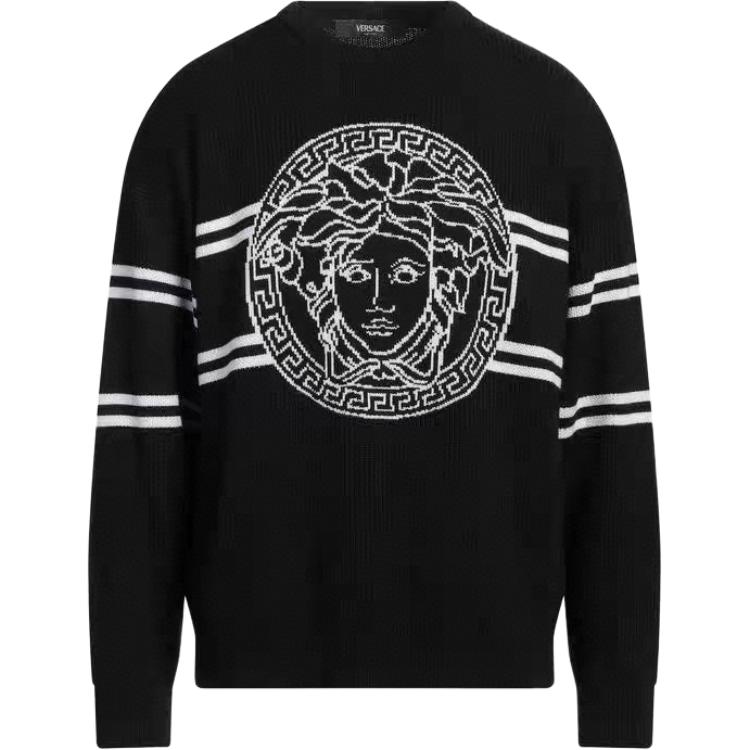 Мужской свитер Versace (черный)
