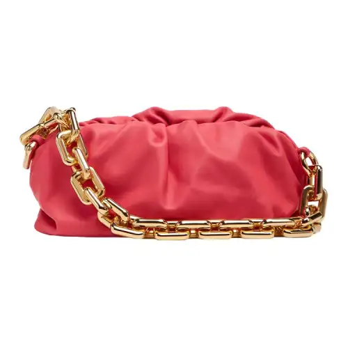 Bottega Veneta Cow Leather Clutch Regular Women's Lollipop Candy