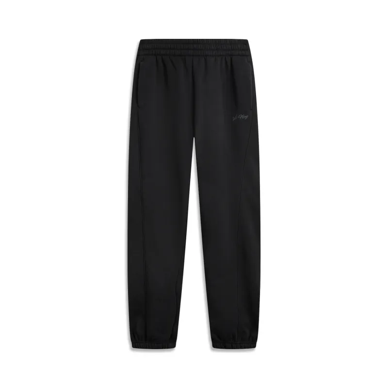 Li Ning Sports Life Collection Fleece Lined Thermal Loose Fit Sports Fashion Versatile Casual Embroidery