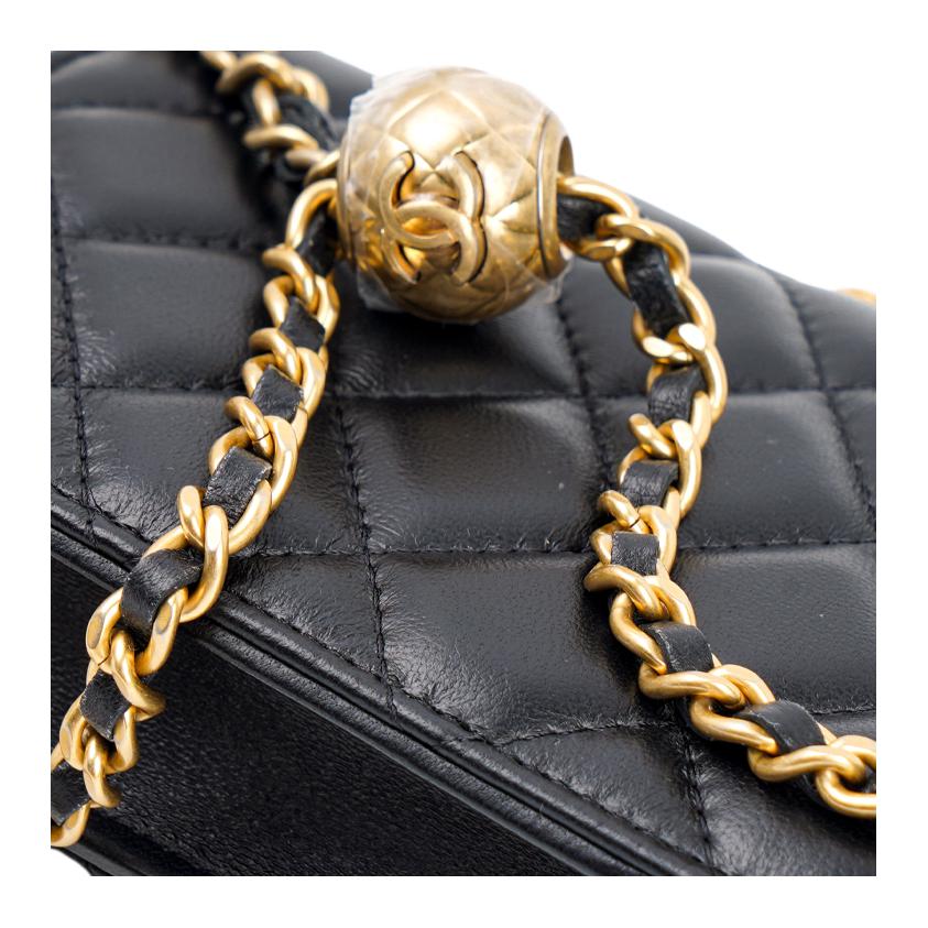 Женская сумка Chanel WOC (черная) — фото 6