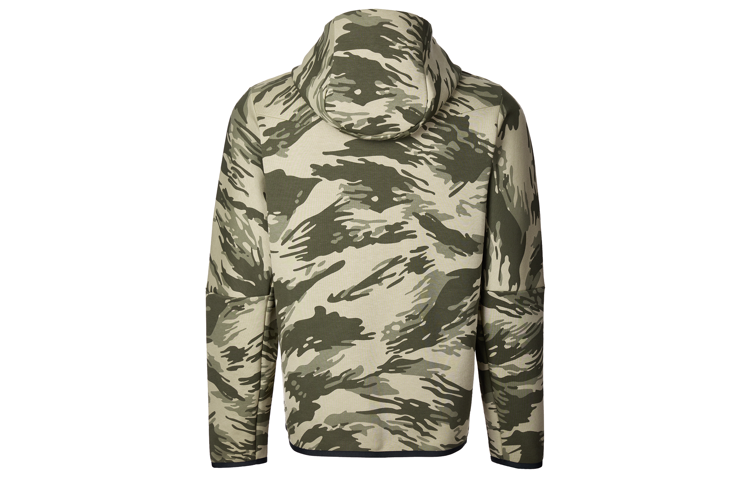 Мужское худи Nike Sportswear Tech Fleece (серое) — фото 2