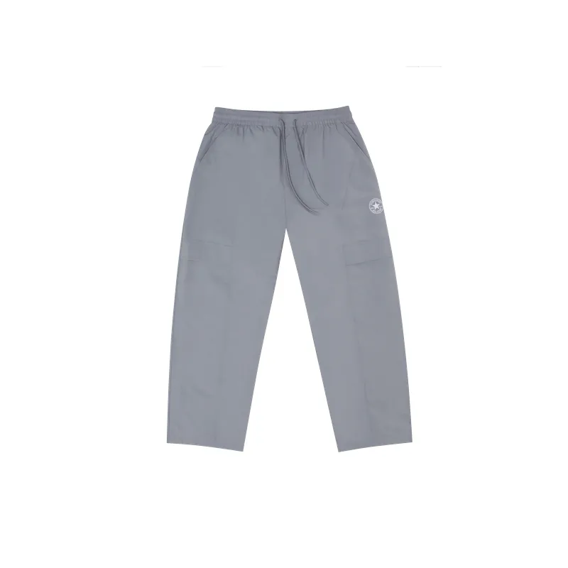 Converse Cargo Pants Men's Gray Moderate Straight Fit Pants