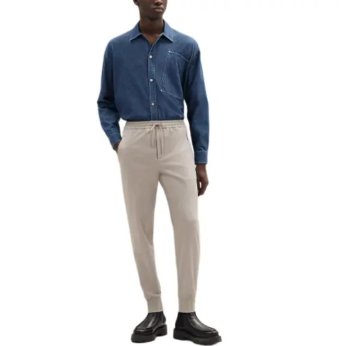 HERMES FW25 Knitted Sweatpants Men's