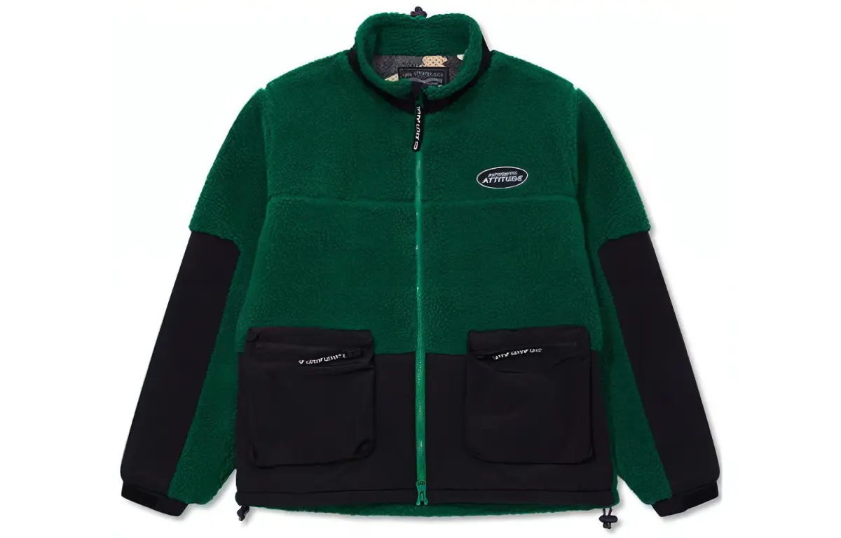 Levis FW22 Fitted Moderate Jacket Spring And Autumn Men's Green