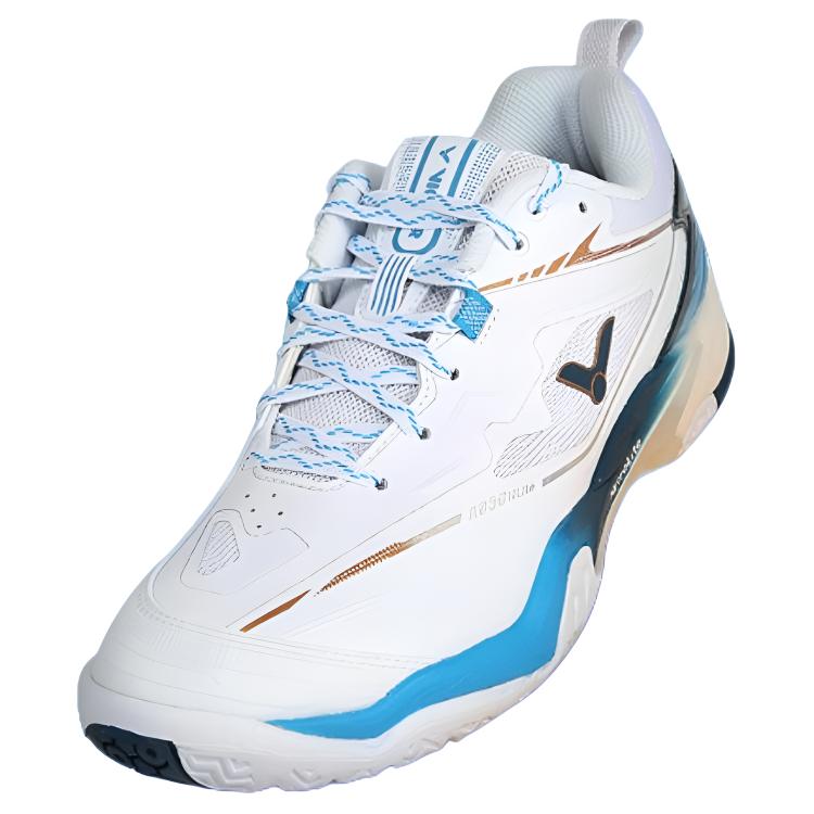 VICTOR Low top Badminton Shoes Men’s White Blue