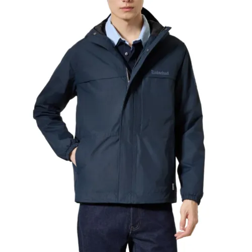 Timberland Jackets Men's Blue Hooded Moderate Other