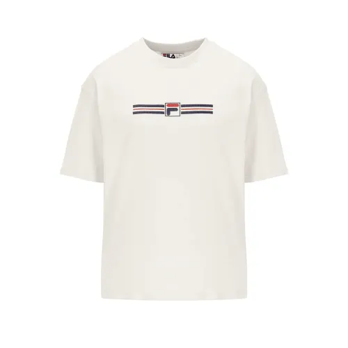 FILA Drop Shoulder Sleeve T Shirt Women's