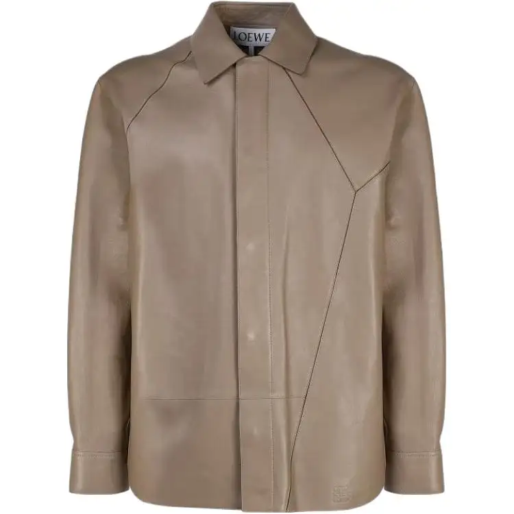 Loewe geometric panelled classic shirt