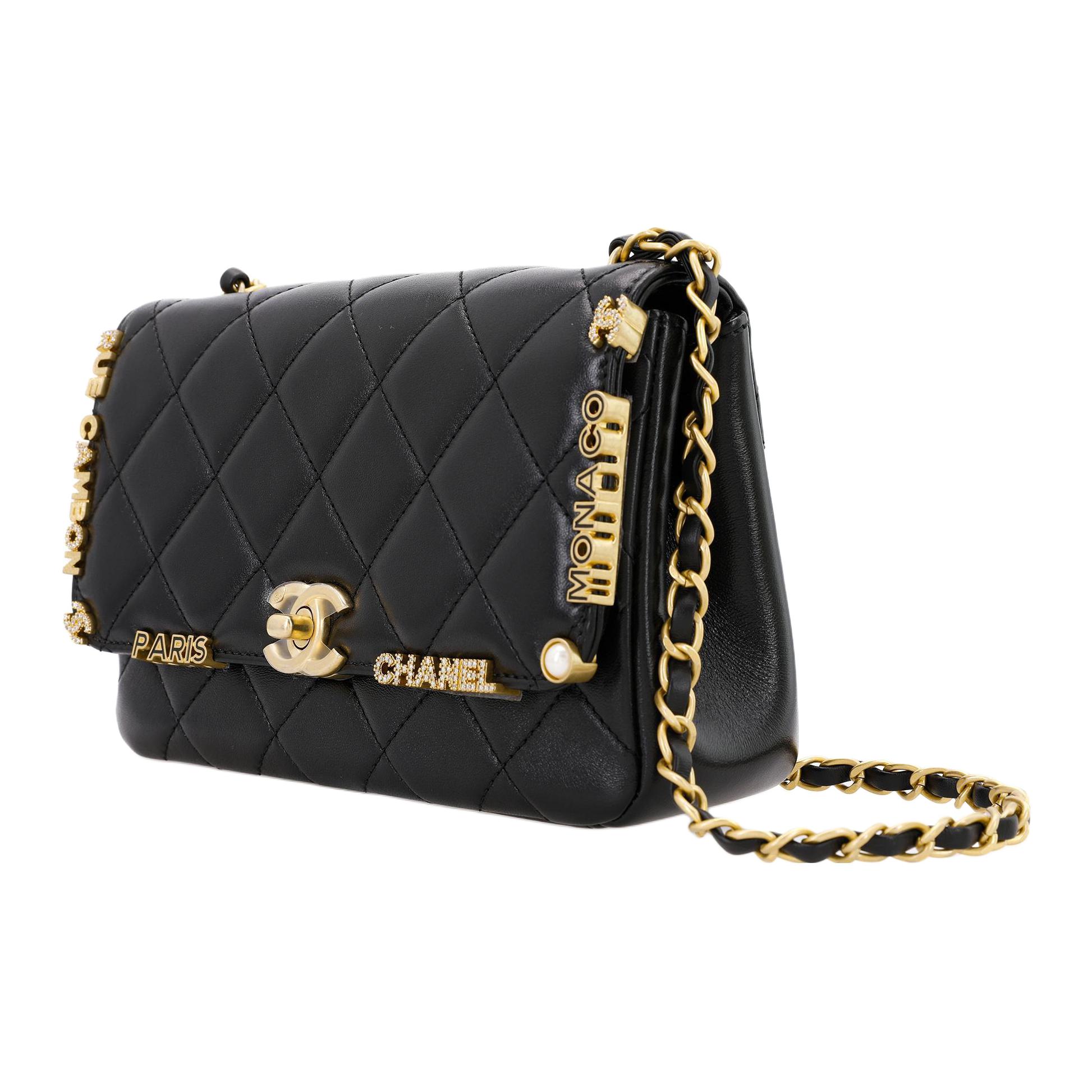 Женская сумка Chanel 23C (черная) — фото 2