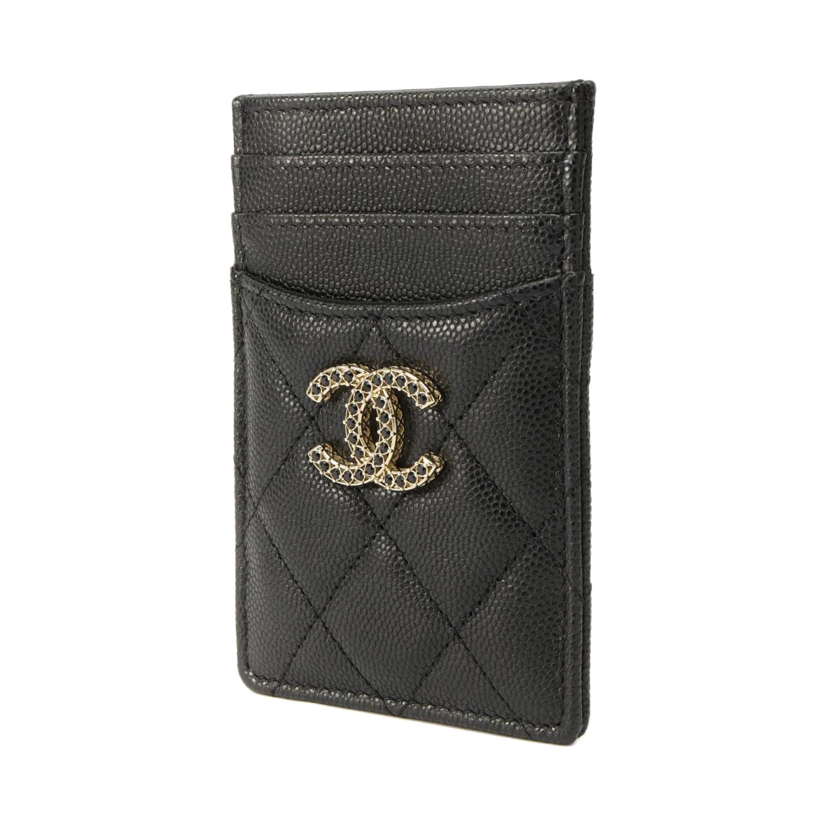 Женская визитница Chanel (черная) — фото 2