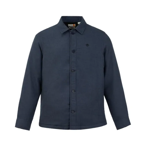 Timberland Shirts Men's Blue Lapel Moderate