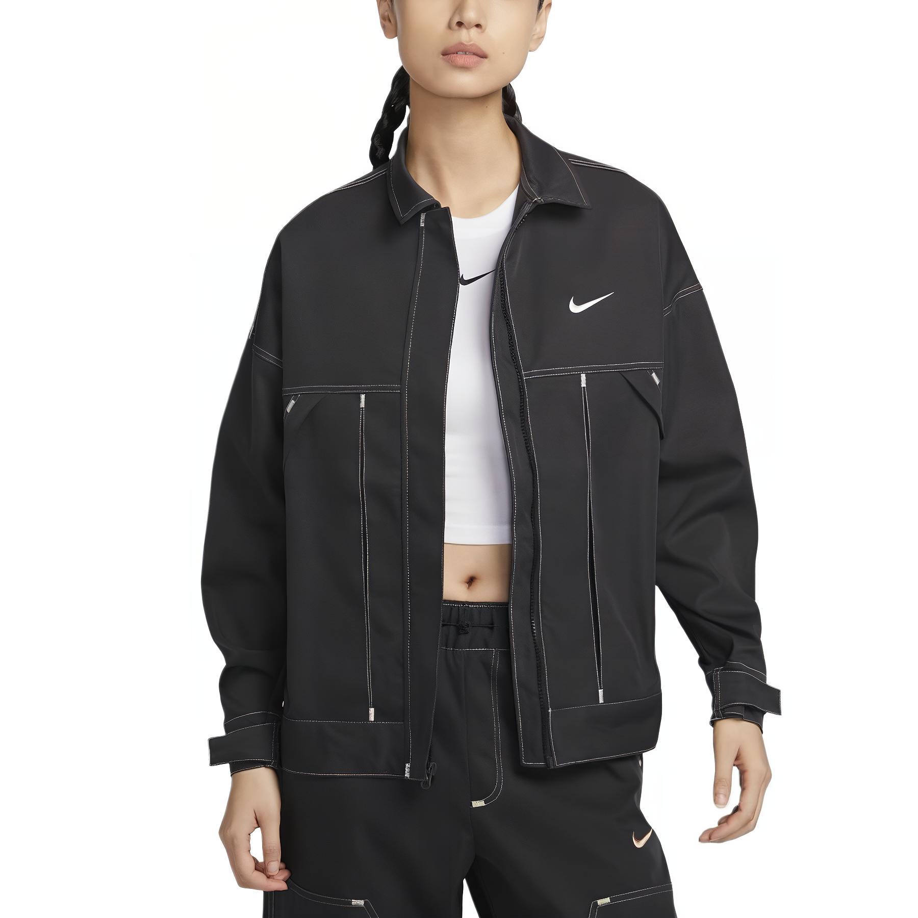 Женская куртка Nike (черная)