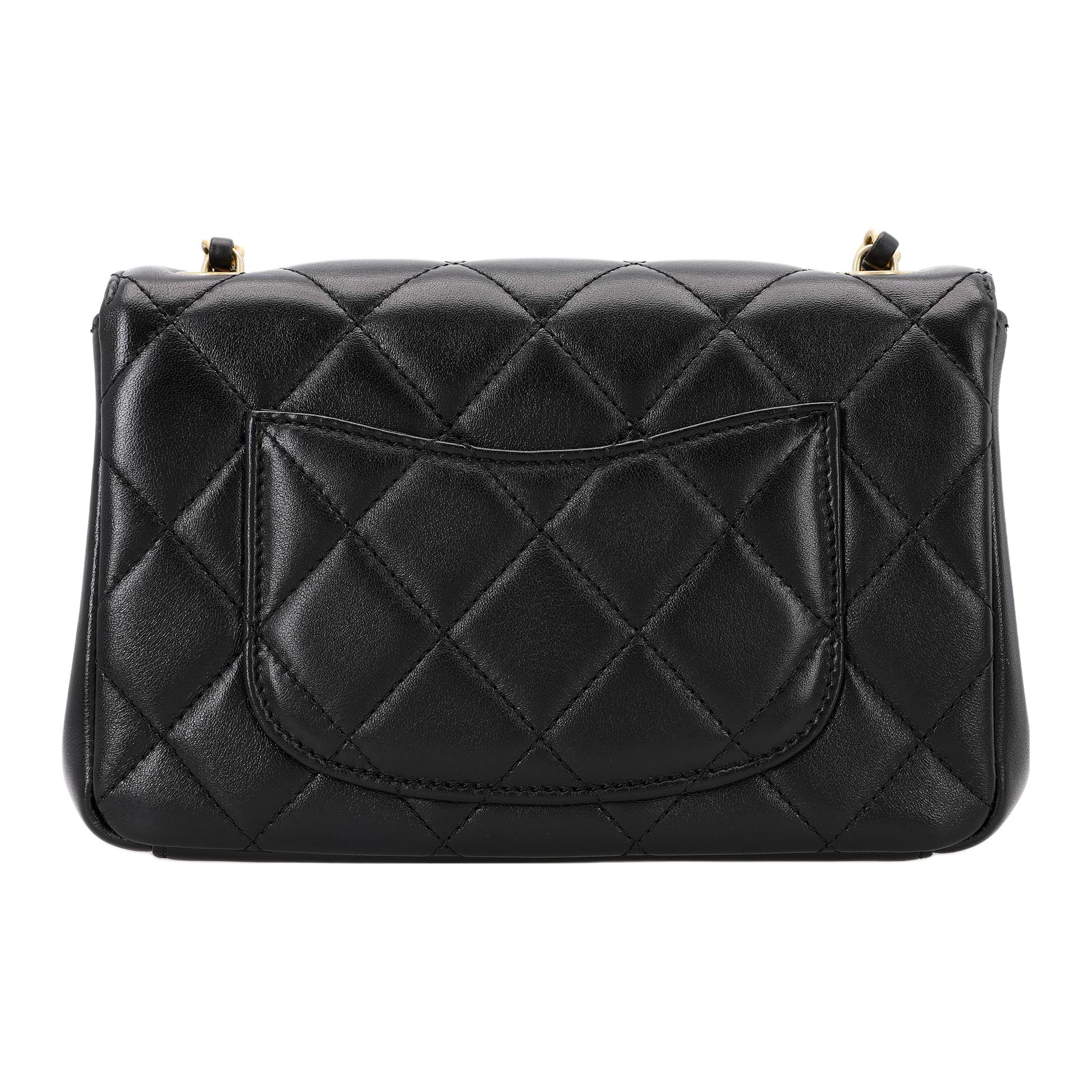 Женская сумка Chanel 23C (черная) — фото 3