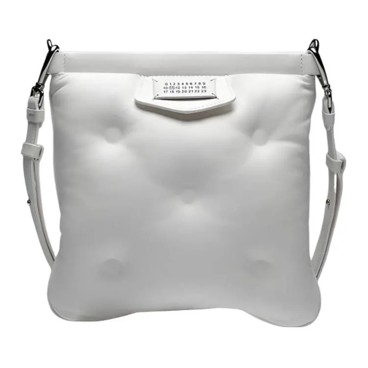 Maison Margiela Glam Slam Logo Patch Messenger Bag