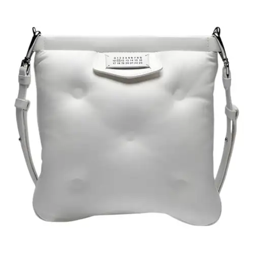 Maison Margiela Glam Slam Logo Patch Messenger Bag