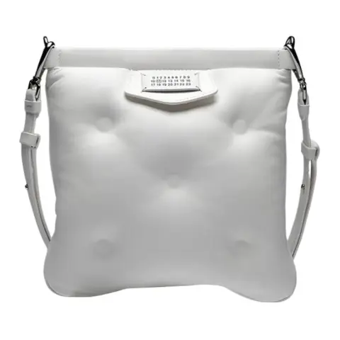 Maison Margiela Glam Slam Logo Patch Messenger Bag