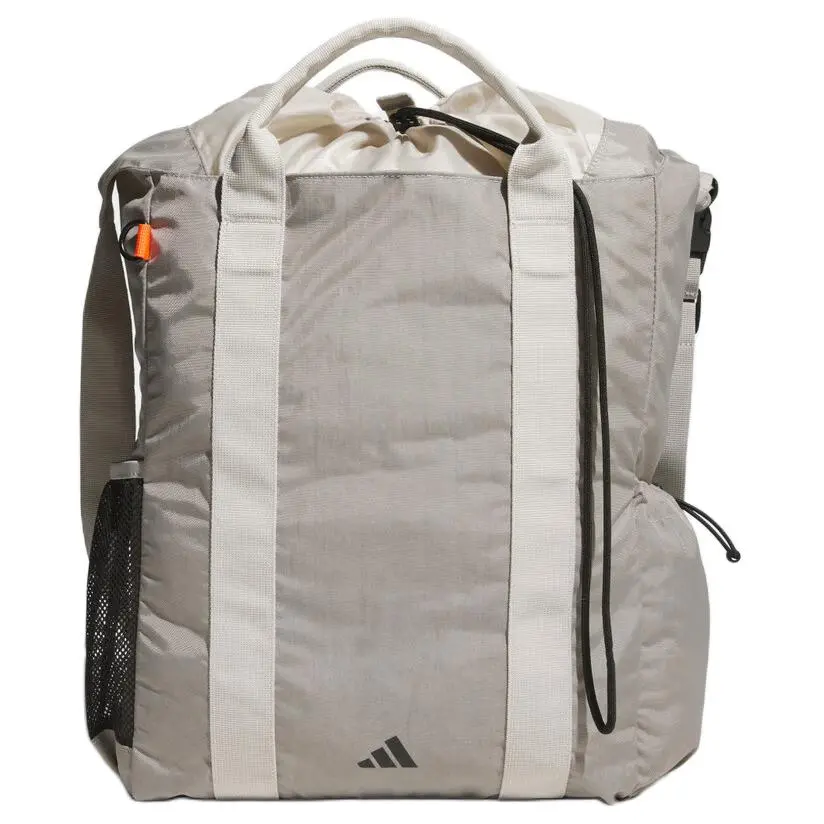 Adidas Nylon Handbag Unisex Metallic Gray