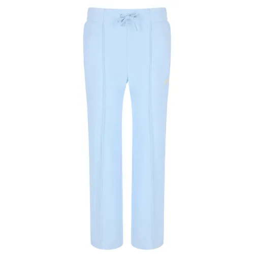 FILA Casual Pants Women's Blue Moderate Straight Fit Pants