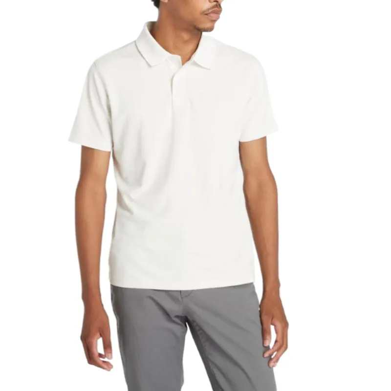 Timberland Polo Shirts Men's White Polo Collar Moderate