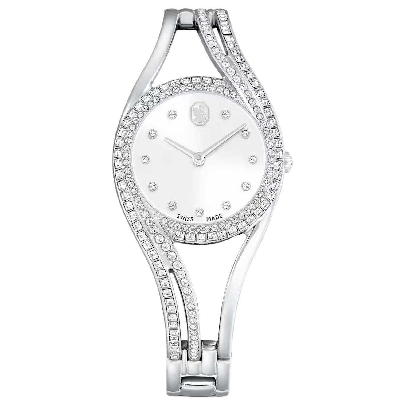 Женские часы Swarovski Hyperbola (белые)
