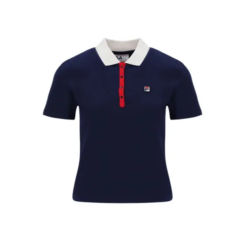 FILA Juno Fitted Iconic Polo Shirt Women's