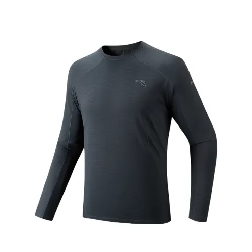 ANTA Running T Shirts Men's Demi Gray 2 Moderate