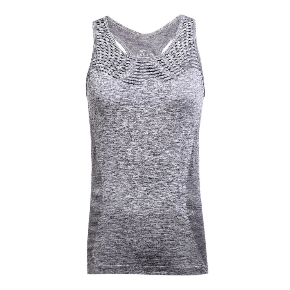 Nike Dri-Fit Tank Tops Women's Black Crew Neck Moderate Other