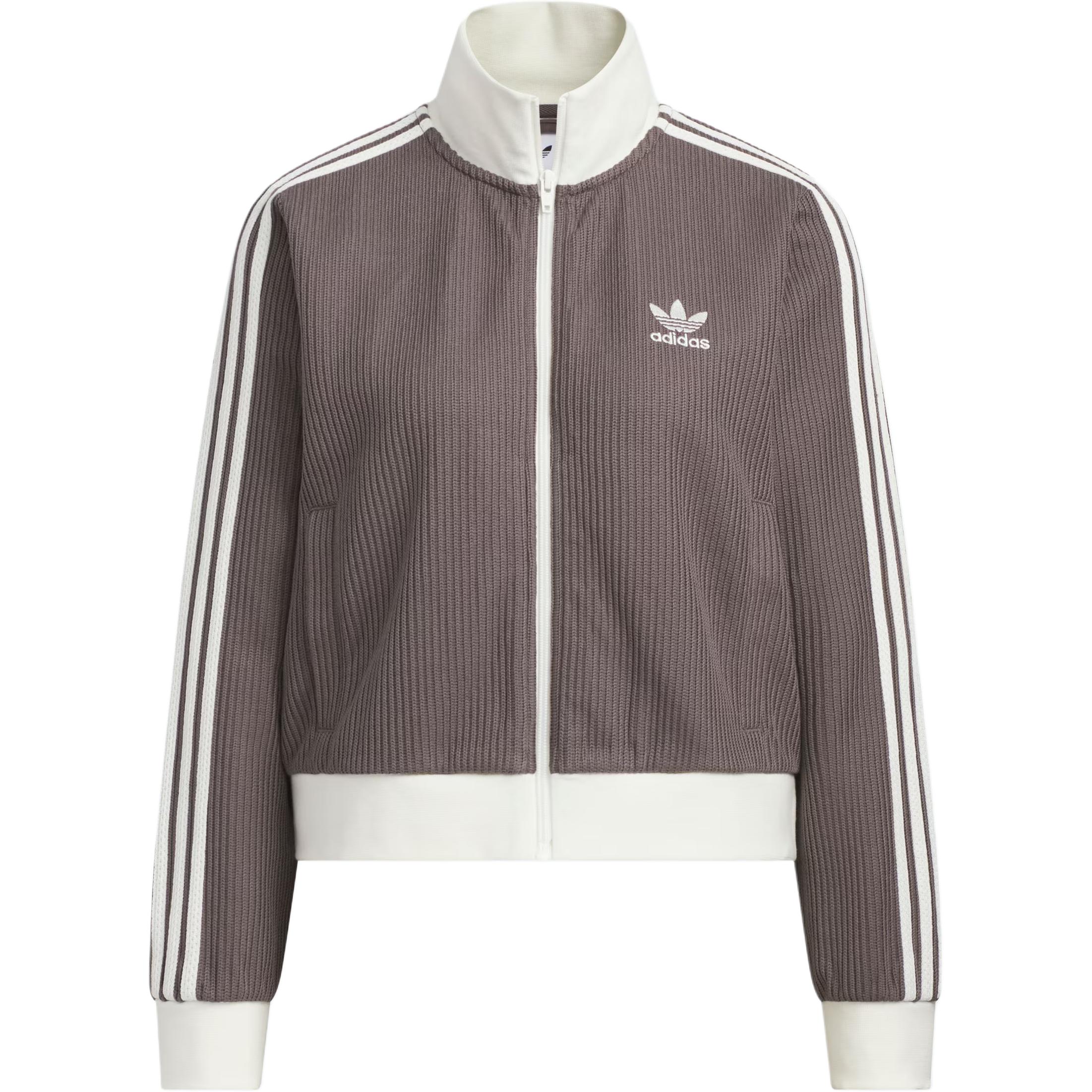 Женская куртка adidas originals TRACK TOP KNIT (черная)