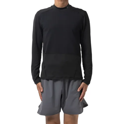 Reebok T Shirts Men's Black Crew Neck Moderate