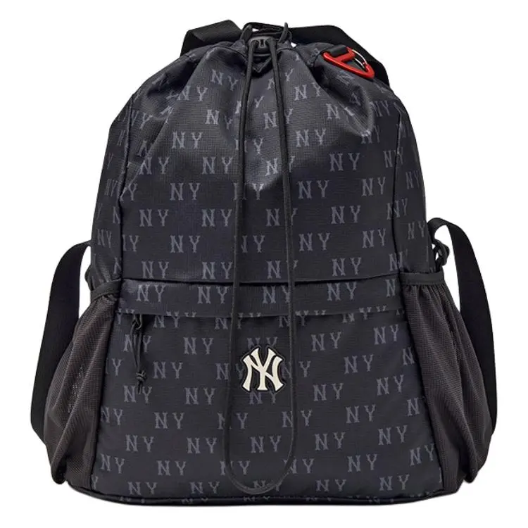 MLB New York Yankees Polyester Backpack Unisex Black