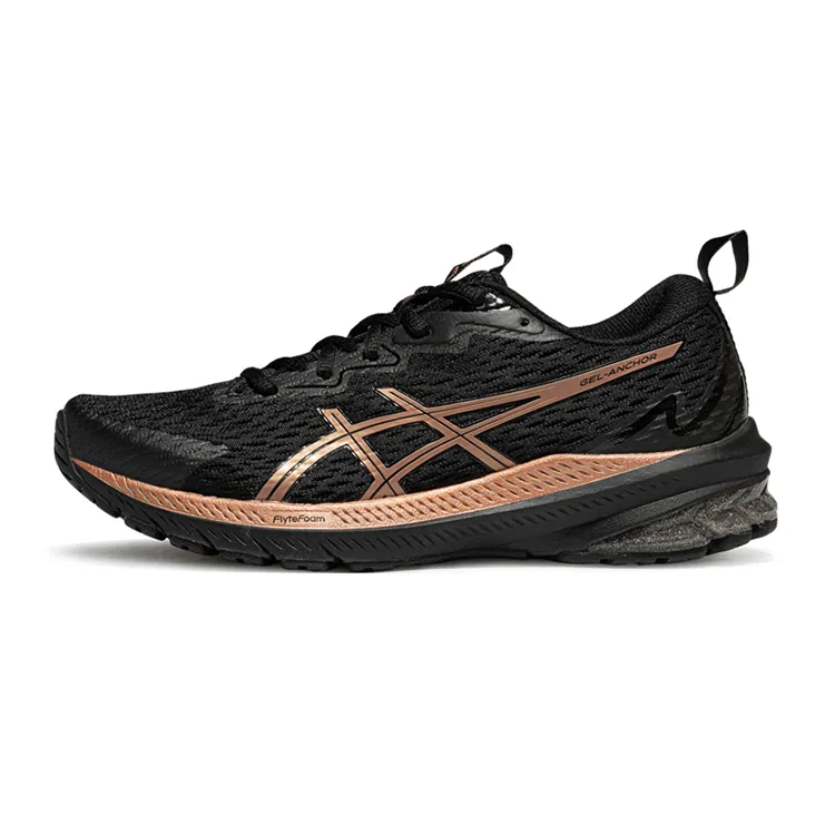 ASICS GEL ANCHOR Low top Long Distance Running Racing Training Marathon Running Shoes Women's Black Pink