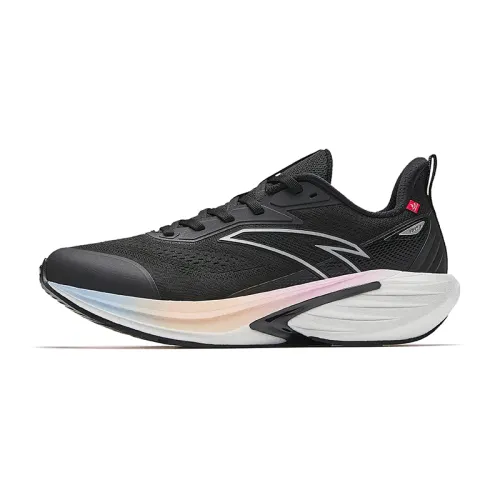 Anta Rocket 7 Cushioning Abrasion Resistant Coverage Low top Casual Running Shoes Women's Black