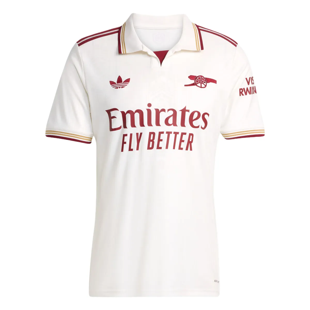 Adidas Originals SS25 ARSENAL THIRD Soccer Jersey Fan Edition Men's