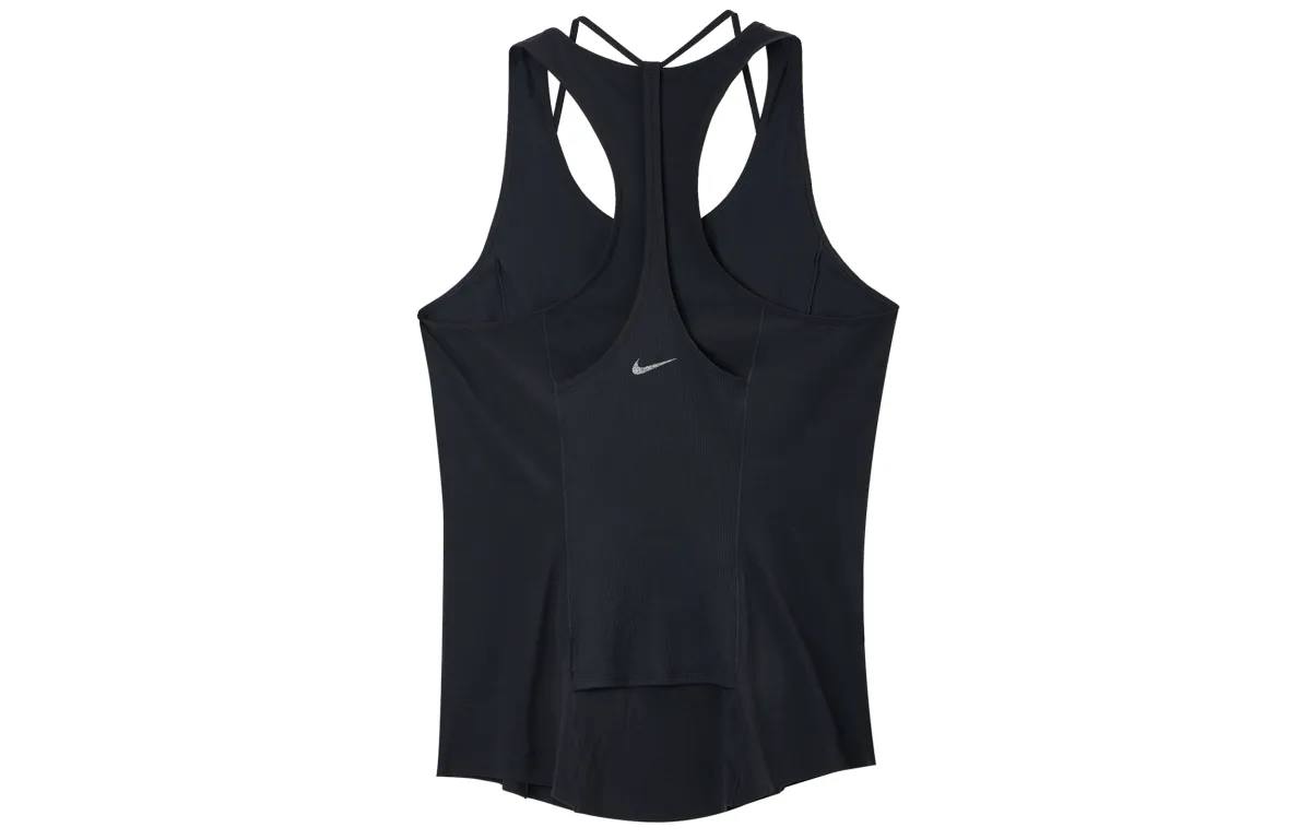 Nike Tank Tops Women's Black Moderate Racerback