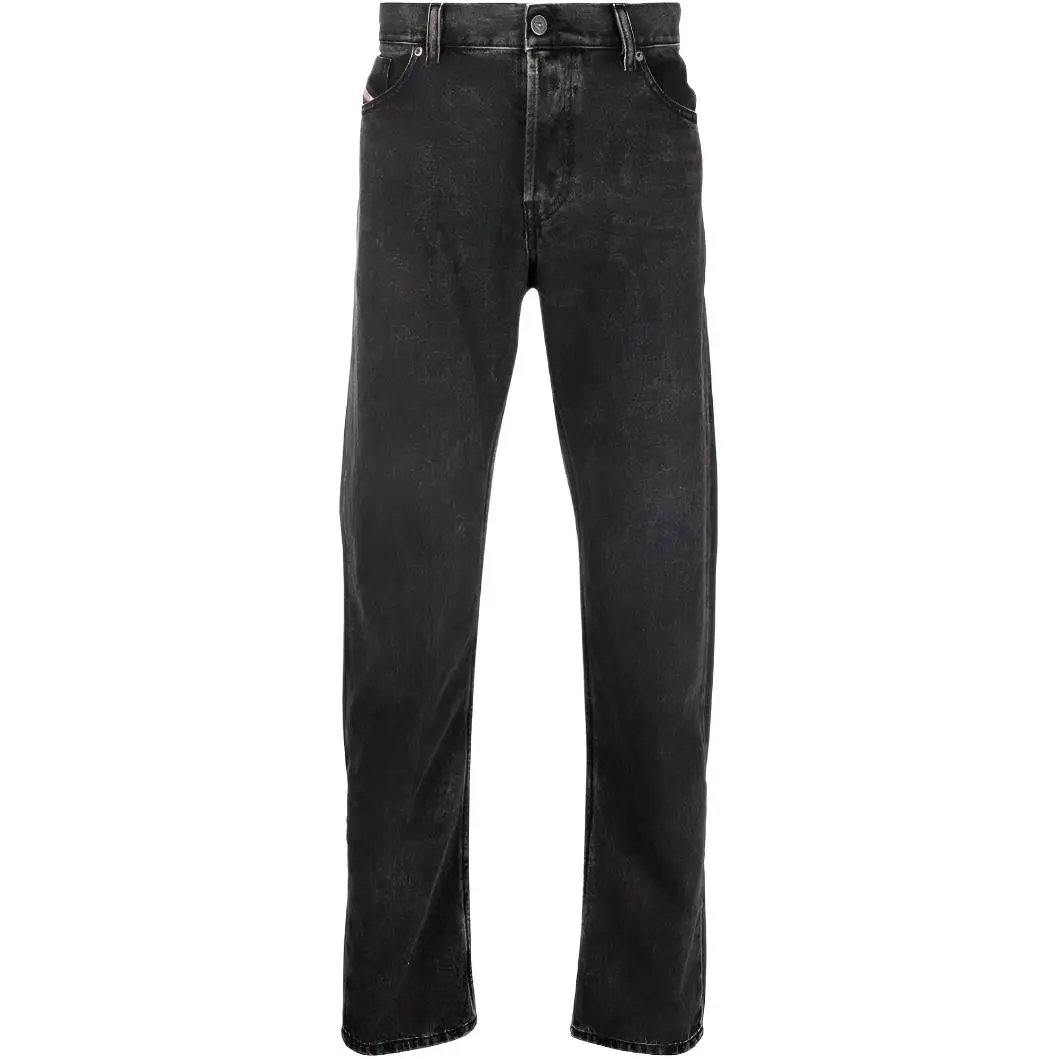 DIESEL Jeans Men's Black Moderate Slim Fit Pants